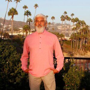 Alton Lane 100% Cotton Tailored Fit Golf Polo Shirt | Dress Casual | Salmon Pink